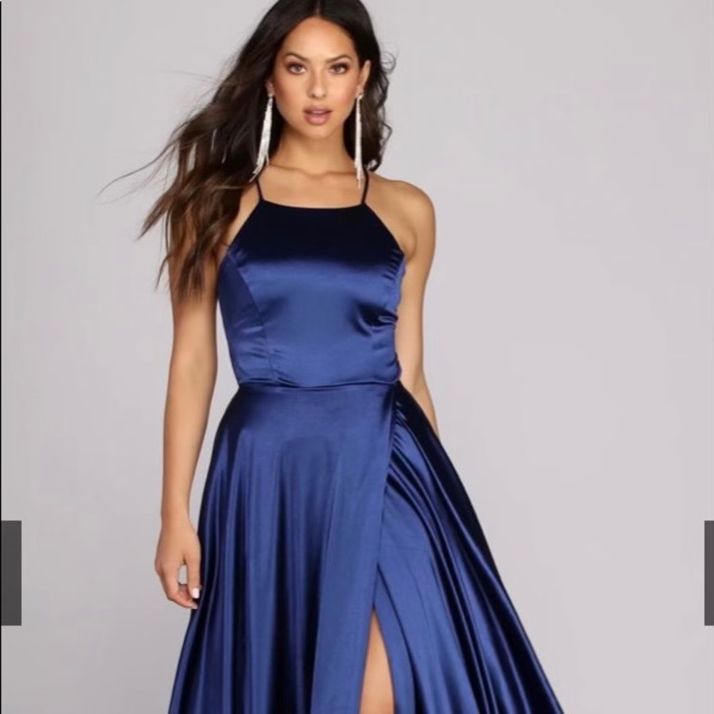Windsor Formal Satin Dress